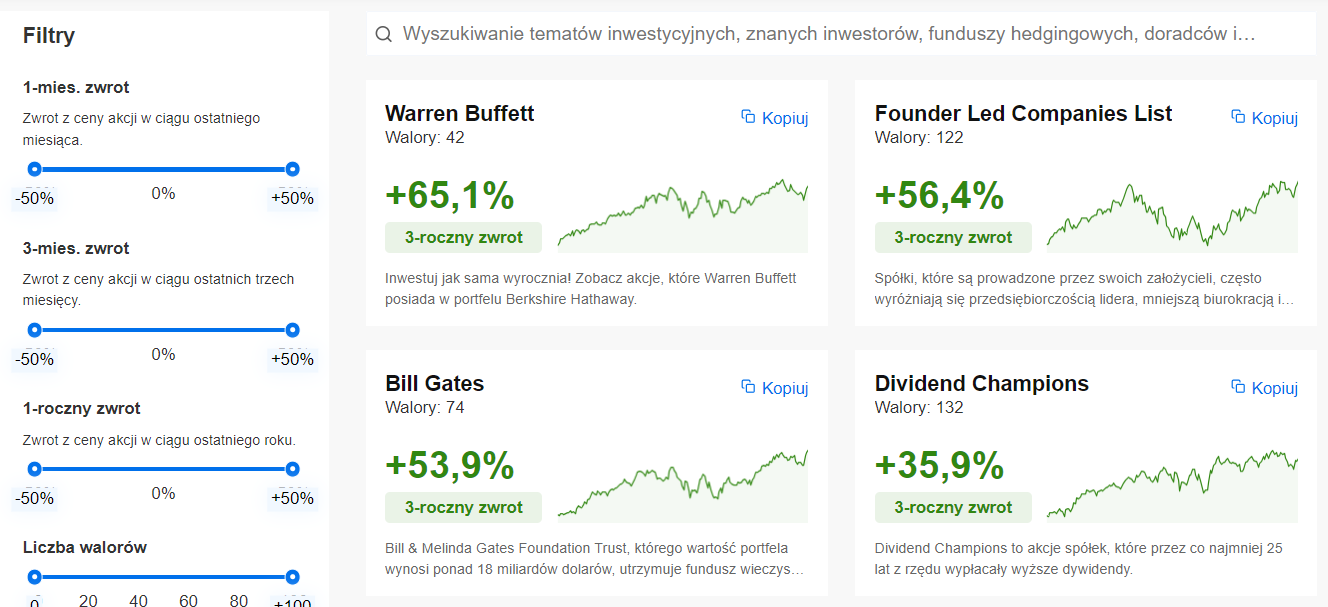 Warren Buffet portfolio