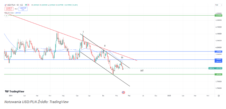 Dolar topnieje w oczach. Kurs USD/PLN rozpoczyna kolejną falę 