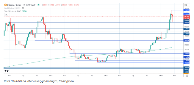 Bitcoin w najtrudniejszym tygodniu 2024 roku. Sygnał dla rynku 