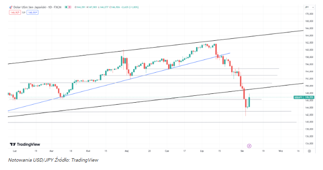 Bank Japonii studzi rynkowe oczekiwania. Kurs USD/JPY może 