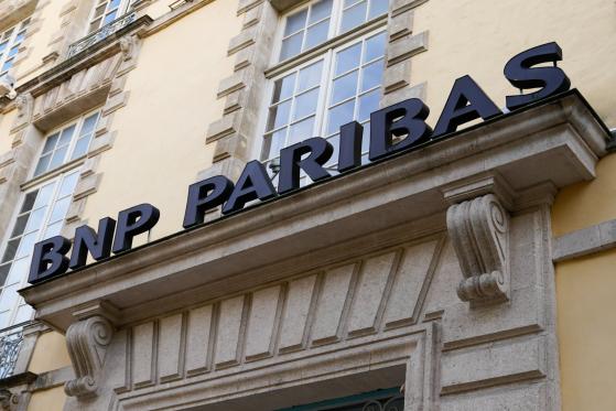Wraz z początkiem wyników banku cena akcji BNP Paribas spada do kluczowego wsparcia