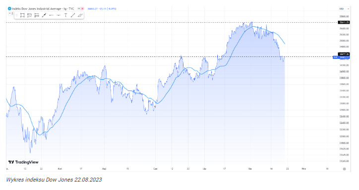 Wall Street pod znakiem niepewności. Dow Jones spadał, S&P 500 zysk