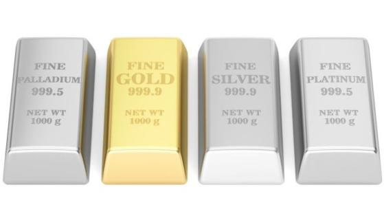 Ceny złota, srebra i platyny rosną wraz ze spadkiem inflacji w USA